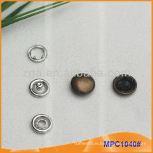 Prong Snap Button / Pinza con tapa de metal de moda MPC1040